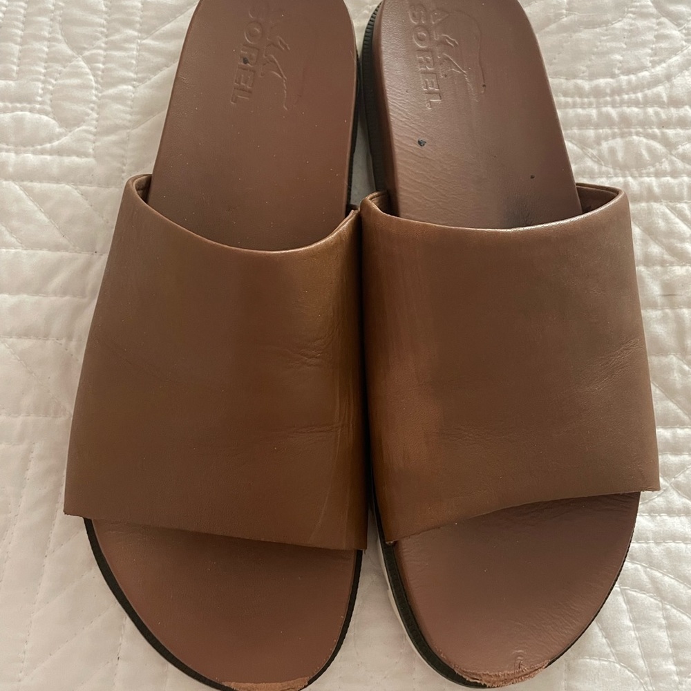 Sorel Leather Sandals